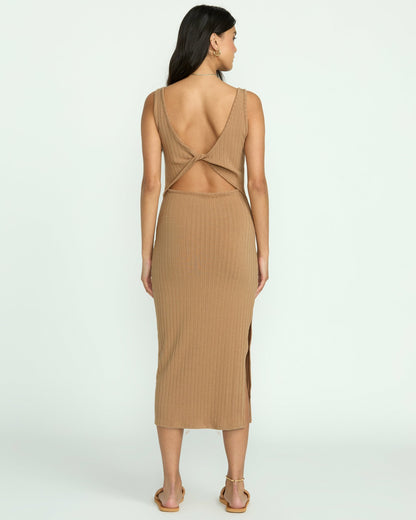 Billabong Take A Look Reversible Dress - Rose Brown