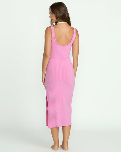Billabong Take A Look Reversible Dress - Bright Rose