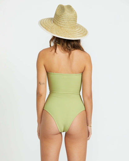 Billabong Tanlines Andrew One-Piece Swimsuit - Avocado
