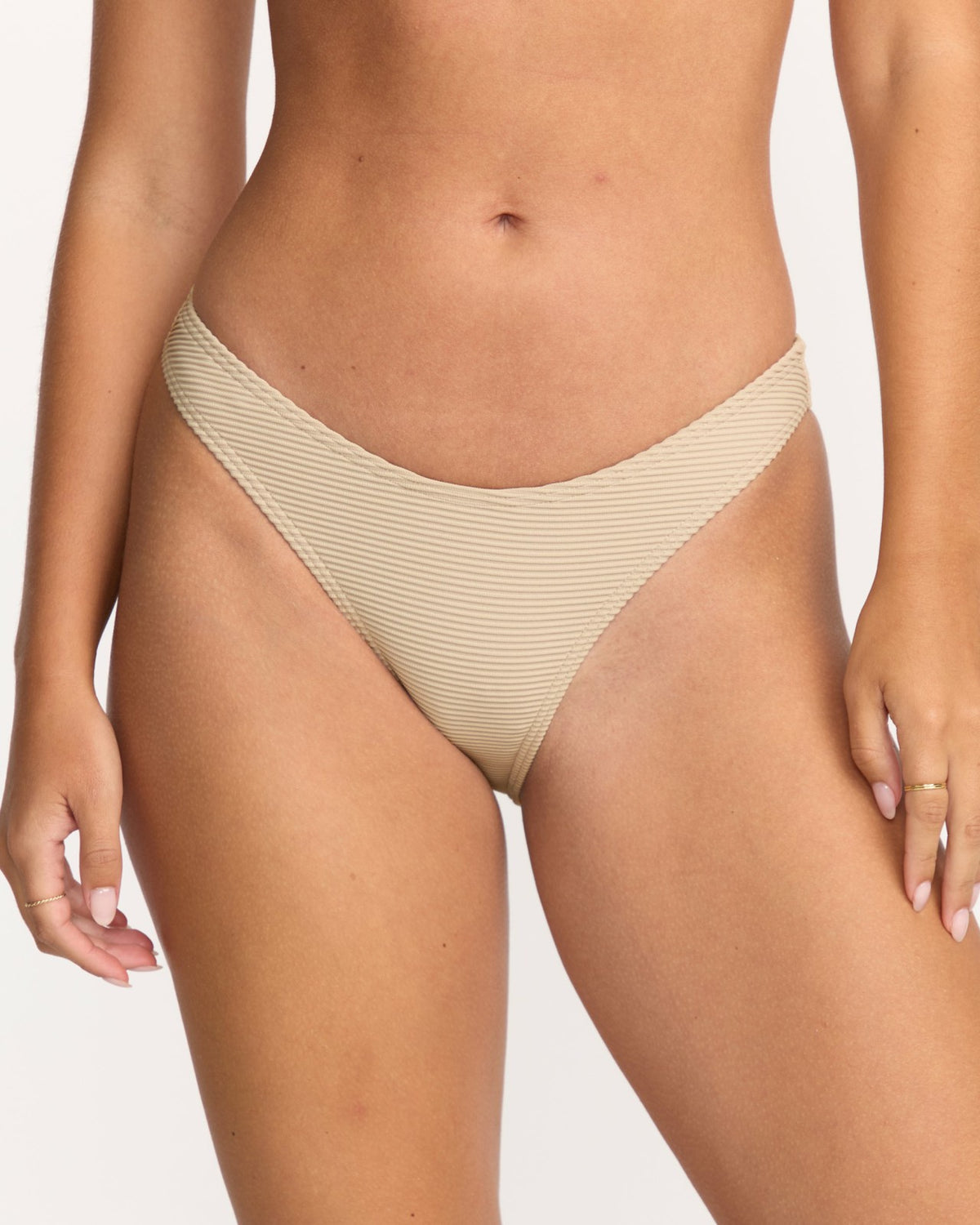 Billabong Tanlines Hike Bikini Bottom - Cobblestone