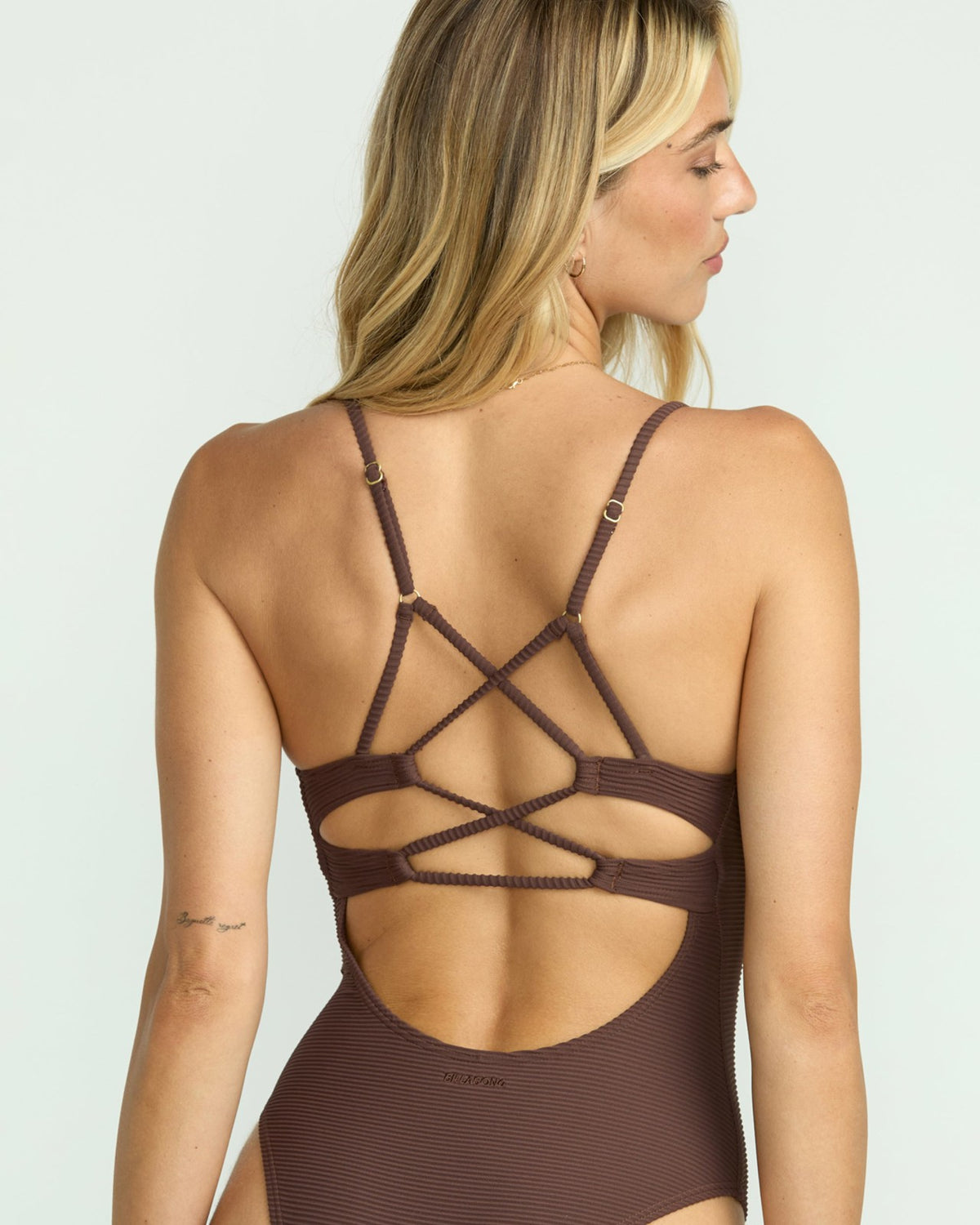 Billabong Tanlines Strappy One-Piece Swimsuit - Kona