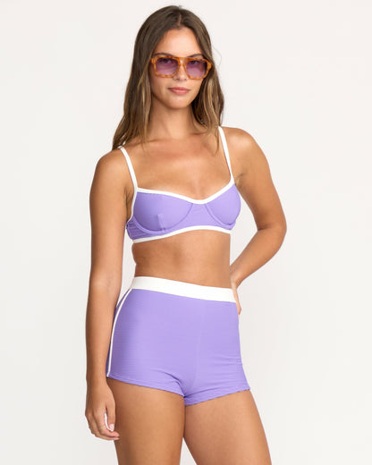 Billabong Tanlines Tami Underwire Bikini Top - Purple Punch