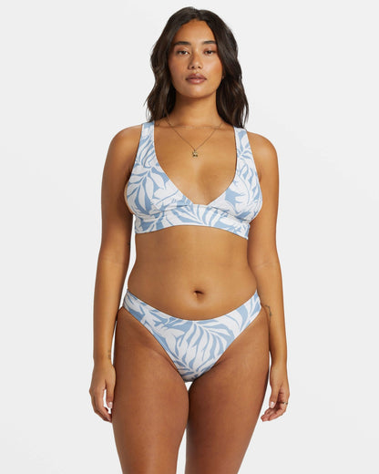 Billabong The Coast Is Calling Plunge Tank Bikini Top - Western Sky