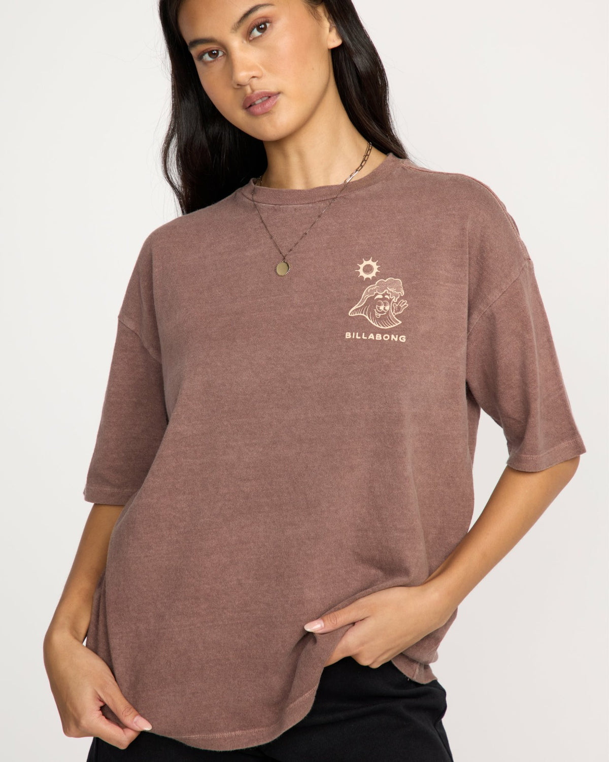 Billabong The Great Waves T-Shirt - Espresso