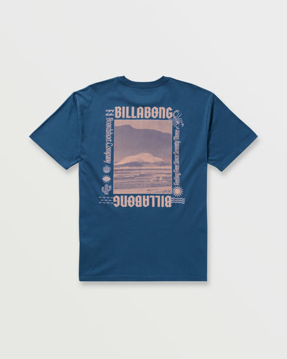 Billabong The Hunt Regular Tee - Deep Blue