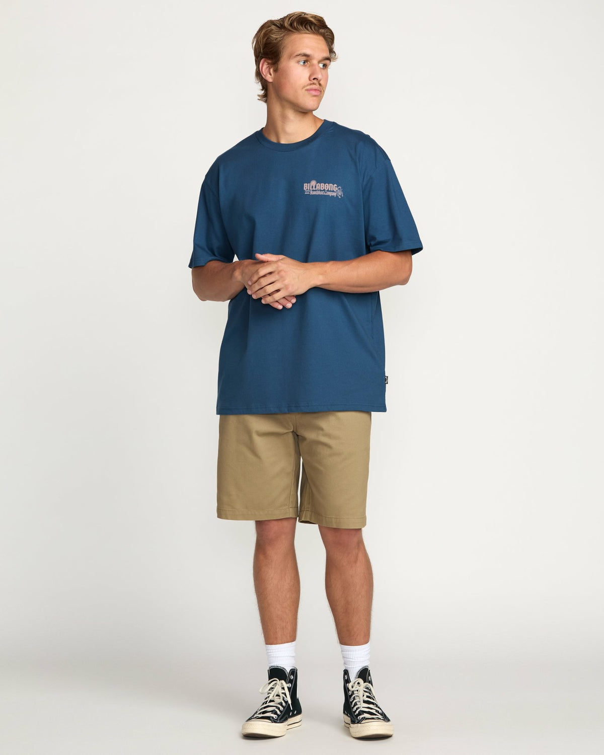 Billabong The Hunt Regular Tee - Deep Blue