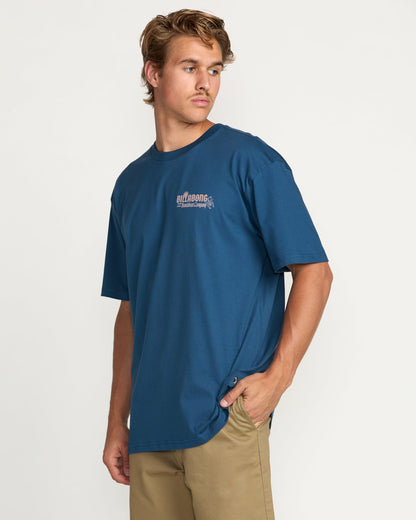 Billabong The Hunt Regular Tee - Deep Blue