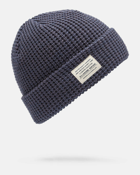 Billabong The Label Garage Beanie - Aged Indigo