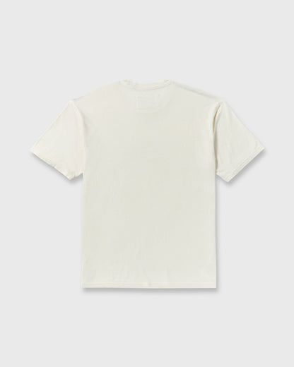 Billabong The Label Garage Regular Short Sleeve T-Shirt - Off White