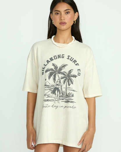 Billabong This Is Tropical Tee - Whitecap