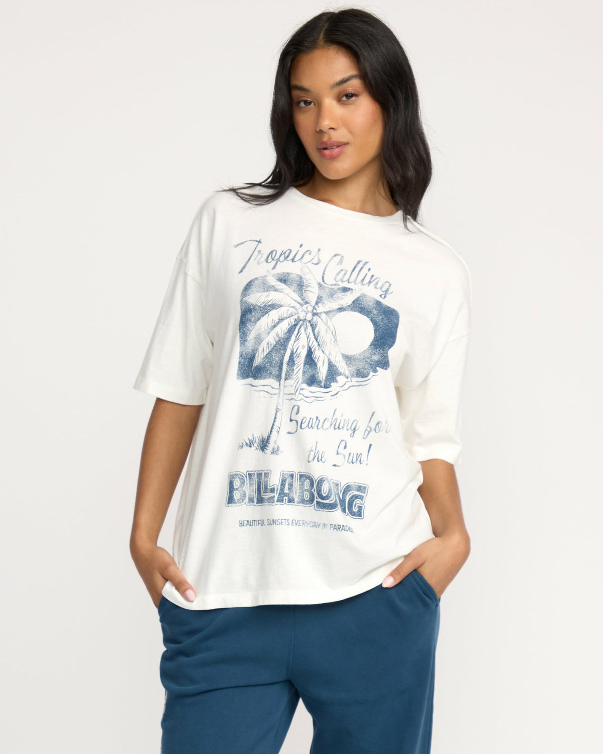 Billabong This Sunny Time T-Shirt - Salt Crystal