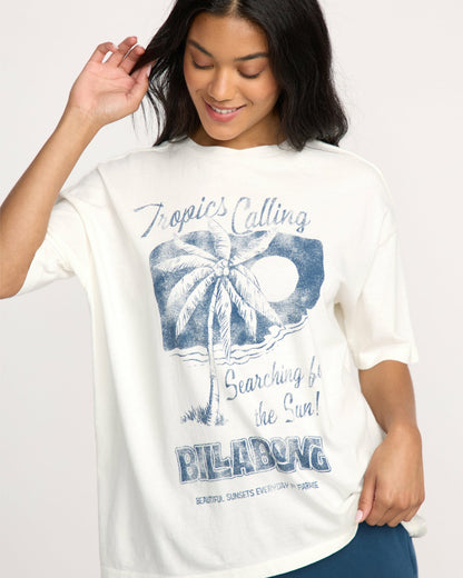 Billabong This Sunny Time T-Shirt - Salt Crystal