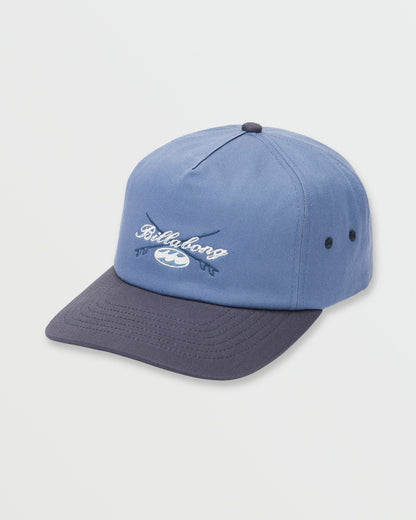 Billabong Throwback Strapback Hat - Carolina Blue
