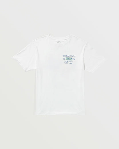Billabong Tidel Research A/Div Tee - White