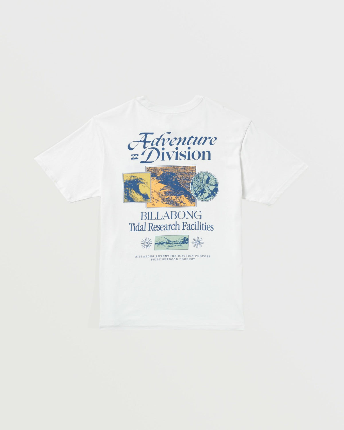 Billabong Tidel Research A/Div Tee - White