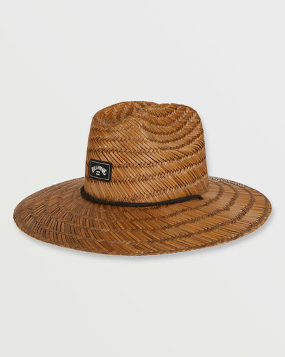 Billabong Tides Straw Lifeguard Hat - Brown