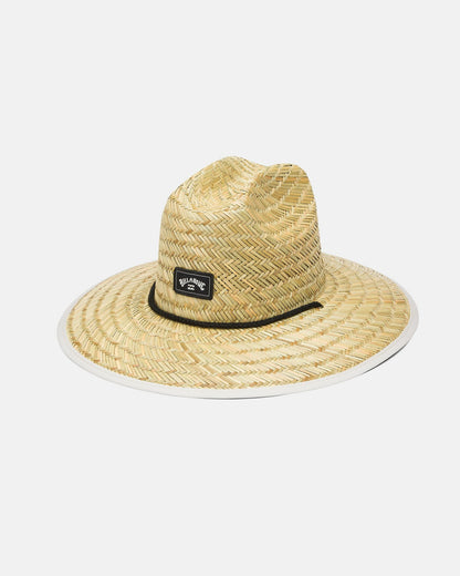 Billabong Tides Print Straw Hat - Steel Blue