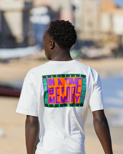 Billabong Billabong x Mami Wata Time Before Memory Regular Tee - Off White