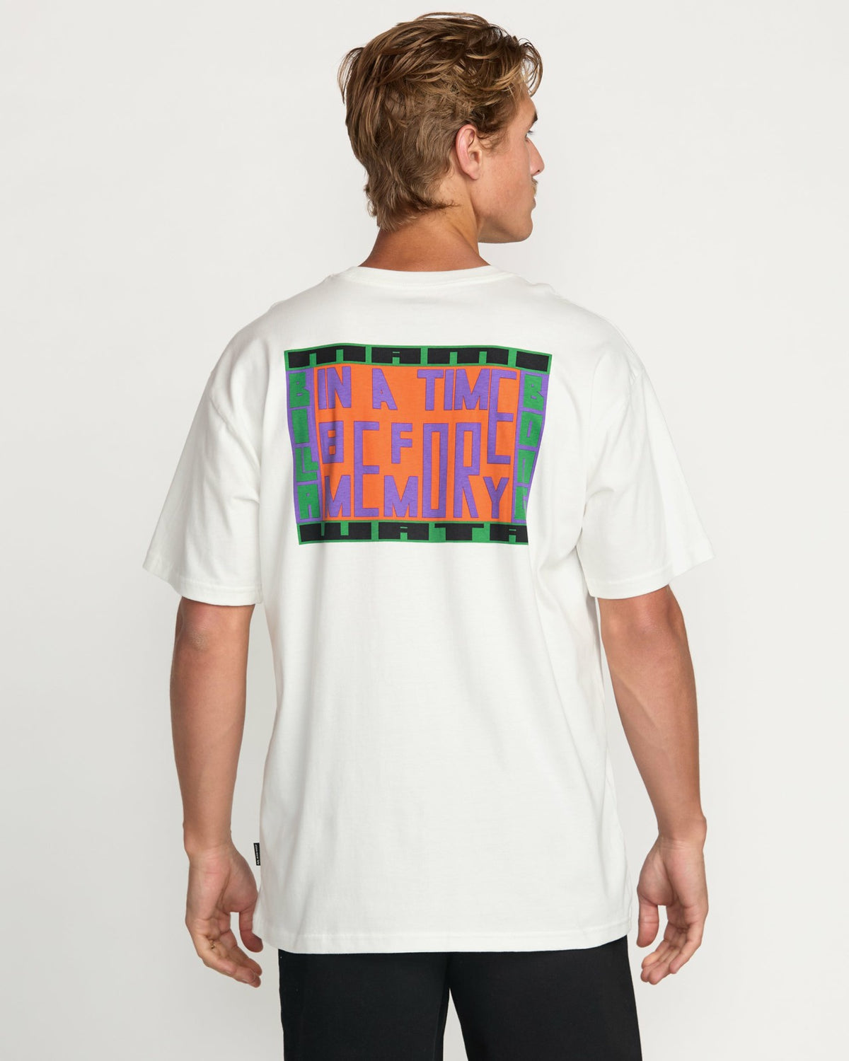 Billabong Billabong x Mami Wata Time Before Memory Regular Tee - Off White