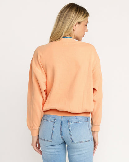 Billabong Time For Kendal Crewneck Sweatshirt - Sunstone