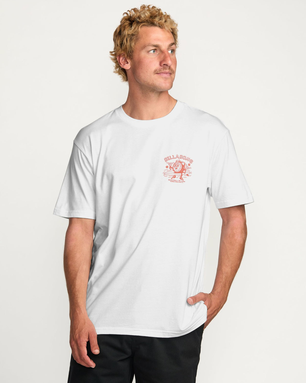 Billabong Time Premium Tee - White