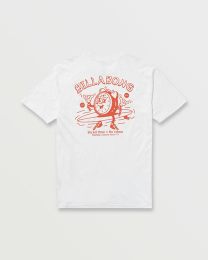 Billabong Time Premium Tee - White