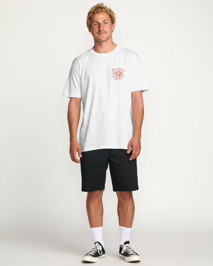 Billabong Time Premium Tee - White