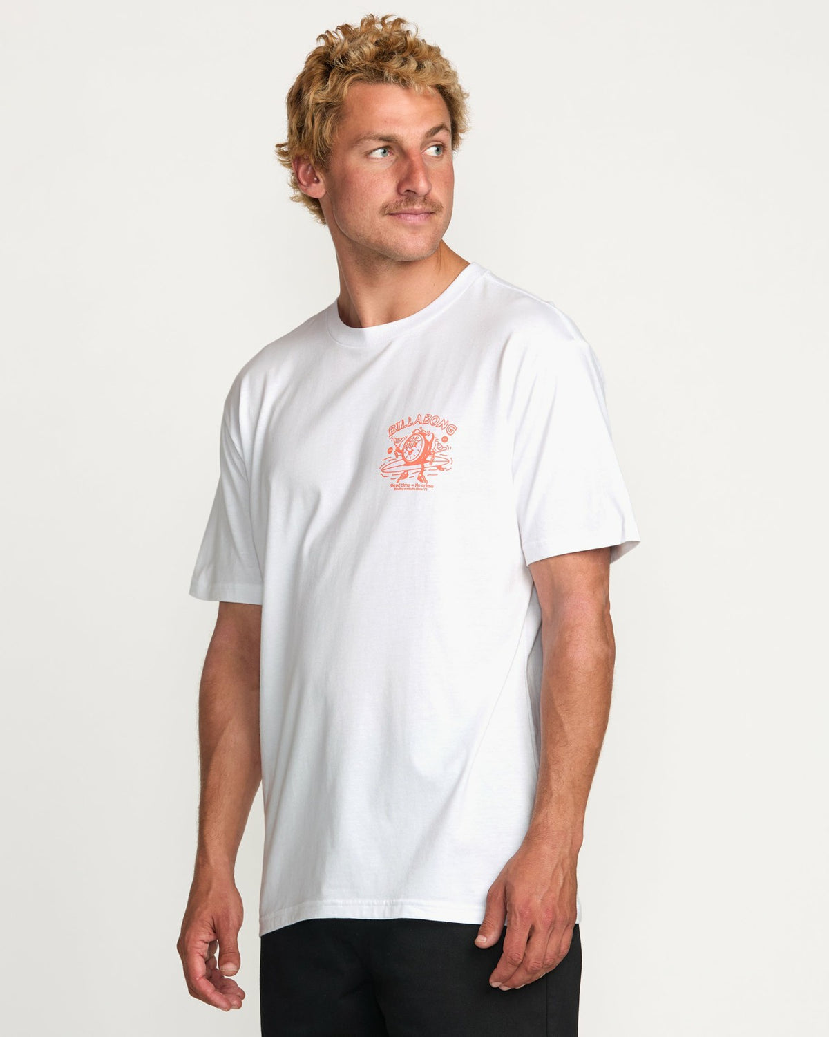 Billabong Time Premium Tee - White