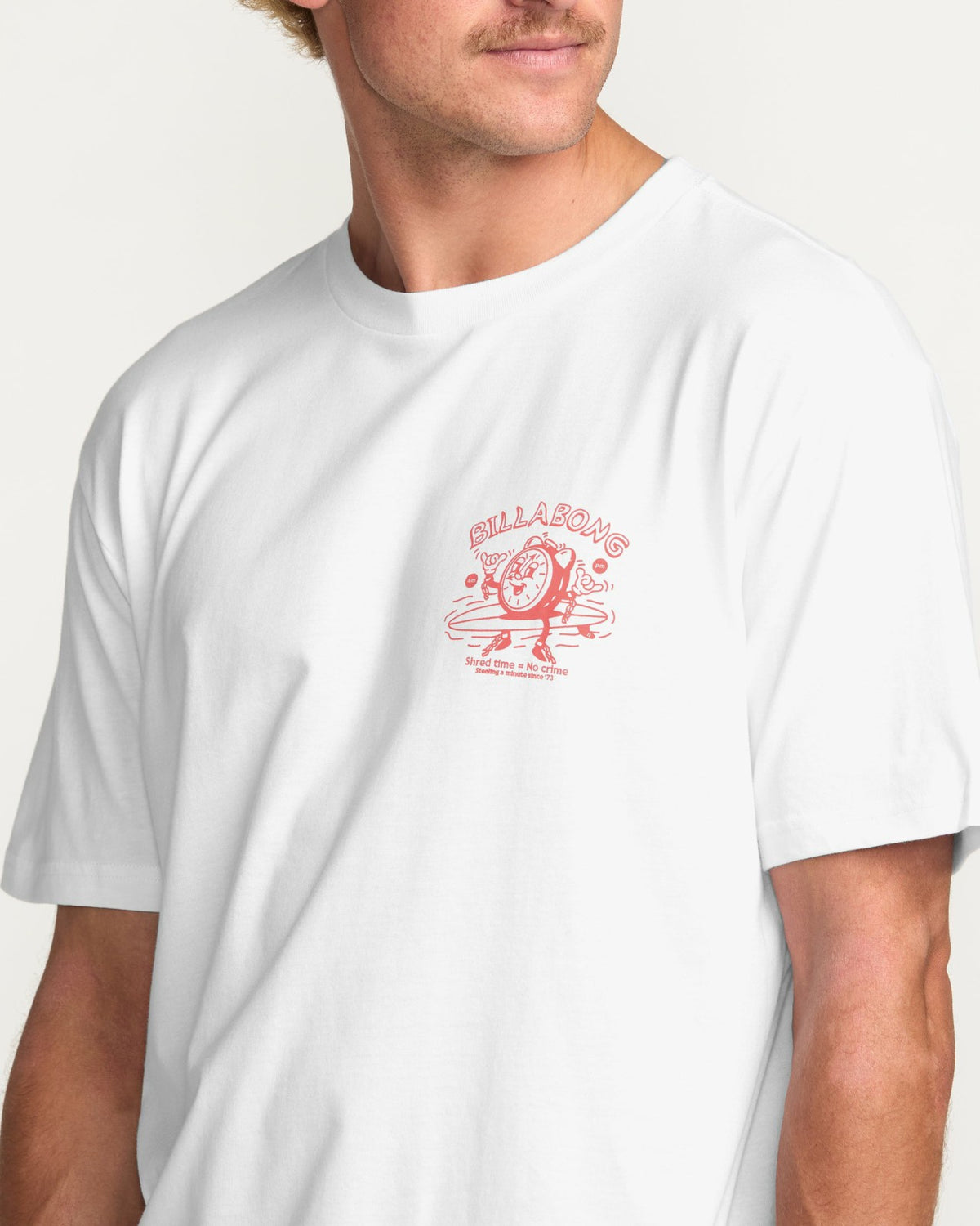 Billabong Time Premium Tee - White