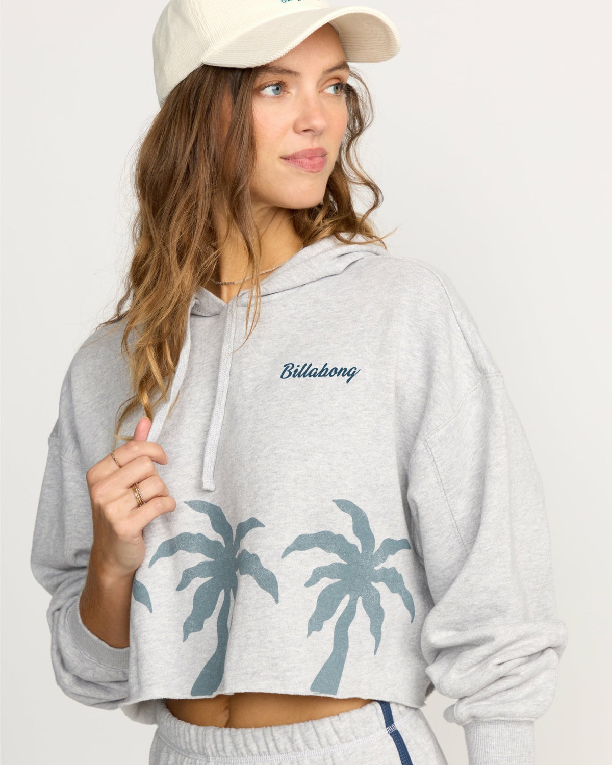 Billabong Triple Palms Hoodie - Heather Grey