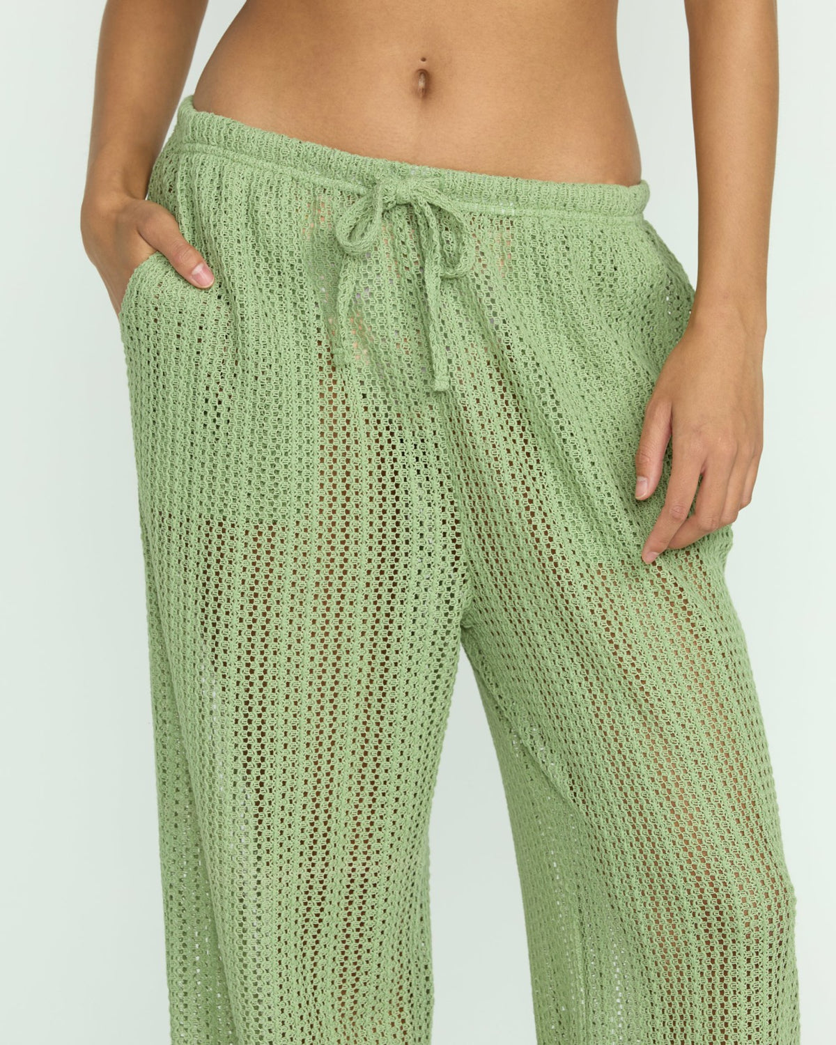 Billabong Tropic Beach Cover-Up Pants - Pistachio