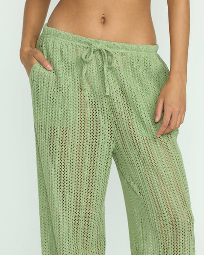 Billabong Tropic Beach Cover-Up Pants - Pistachio