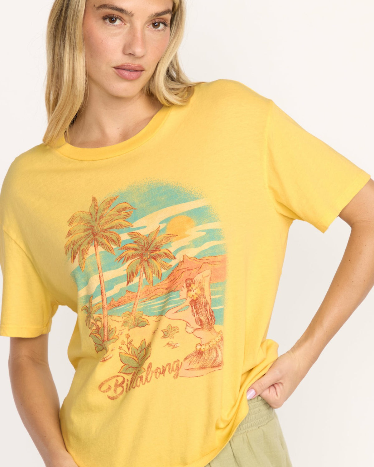 Billabong Trouble In Paradise Tee - Fresh Squeezed