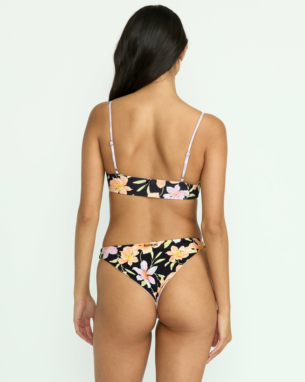 Billabong Twin Sol Reversible Jaclyn Crop Bikini Top - Multi