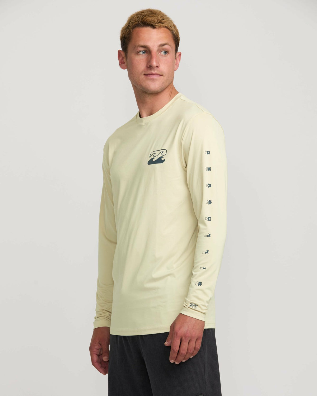 Billabong Unity Loose Fit Long Sleeve Surf Tee - Desert Sand