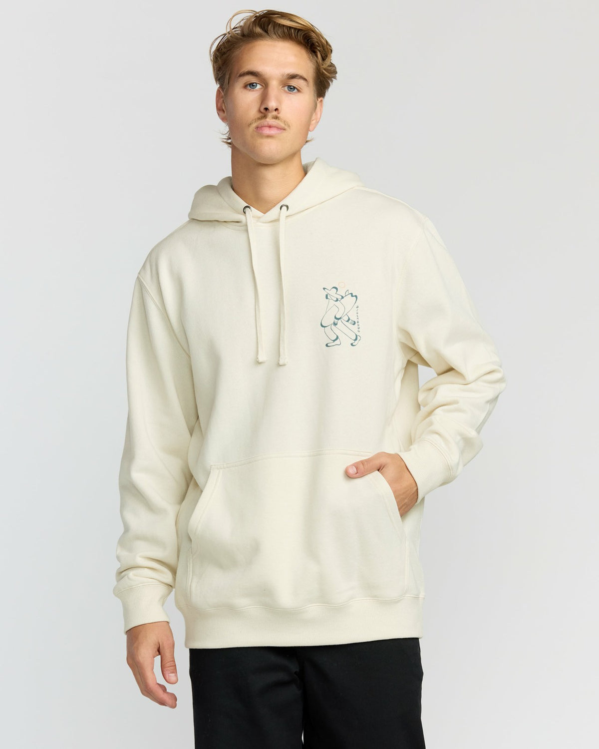 Billabong Up The Beach Pullover Sweatshirt - Off White