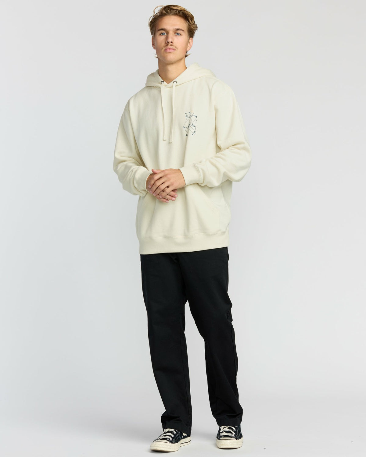 Billabong Up The Beach Pullover Sweatshirt - Off White