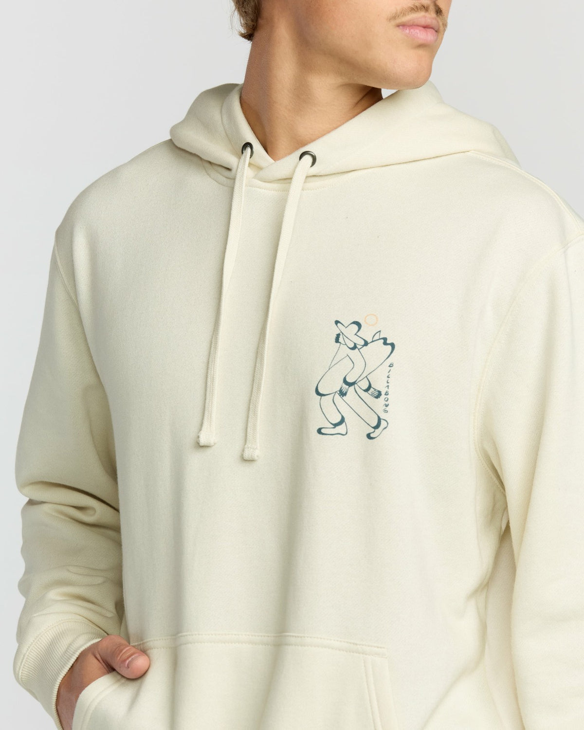 Billabong Up The Beach Pullover Sweatshirt - Off White