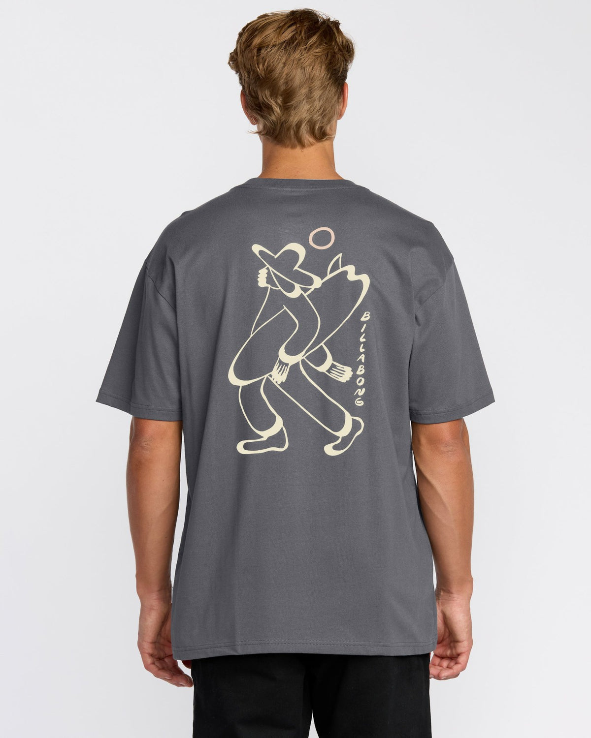 Billabong Up The Beach Regular Short Sleeve T-Shirt - Char