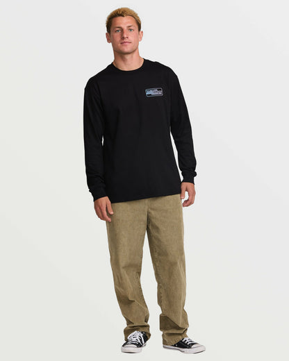 Billabong Walled Regular Long Sleeve Tee - Black