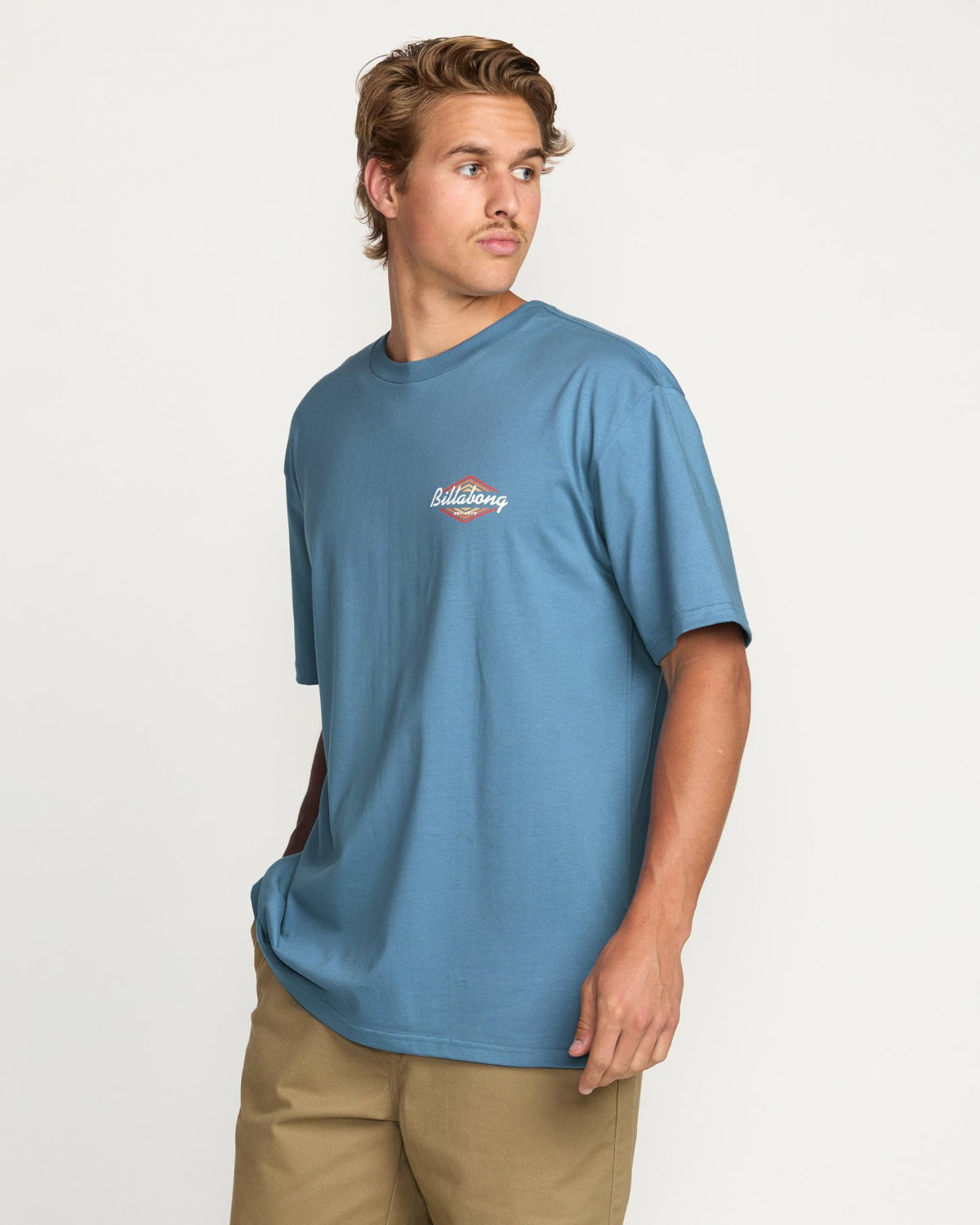 Billabong Walled Regular Tee - Carolina Blue