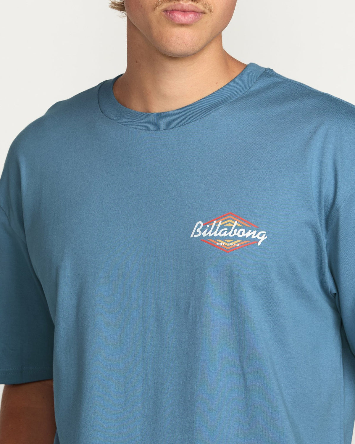Billabong Walled Regular Tee - Carolina Blue