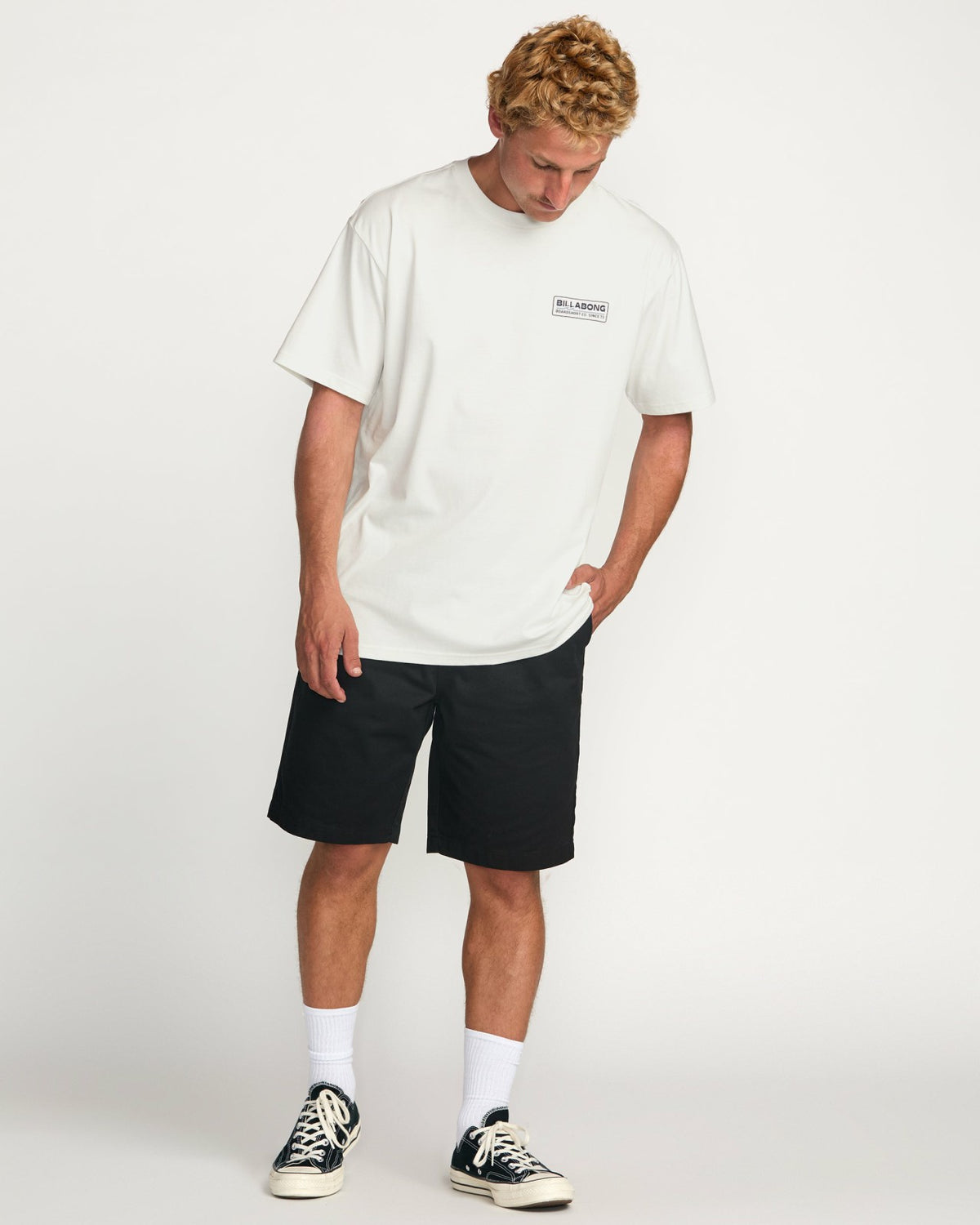 Billabong Walled Regular Tee - Off White