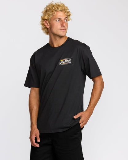 Billabong Walled Regular Short Sleeve T-Shirt - Black