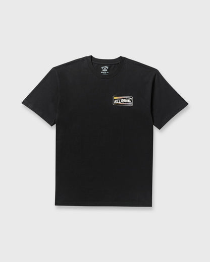 Billabong Walled Regular Short Sleeve T-Shirt - Black