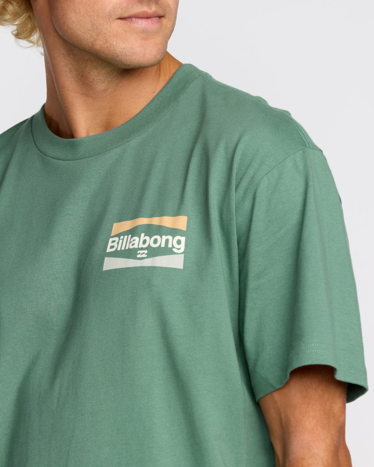 Billabong Walled Regular Short Sleeve T-Shirt - Sage Green