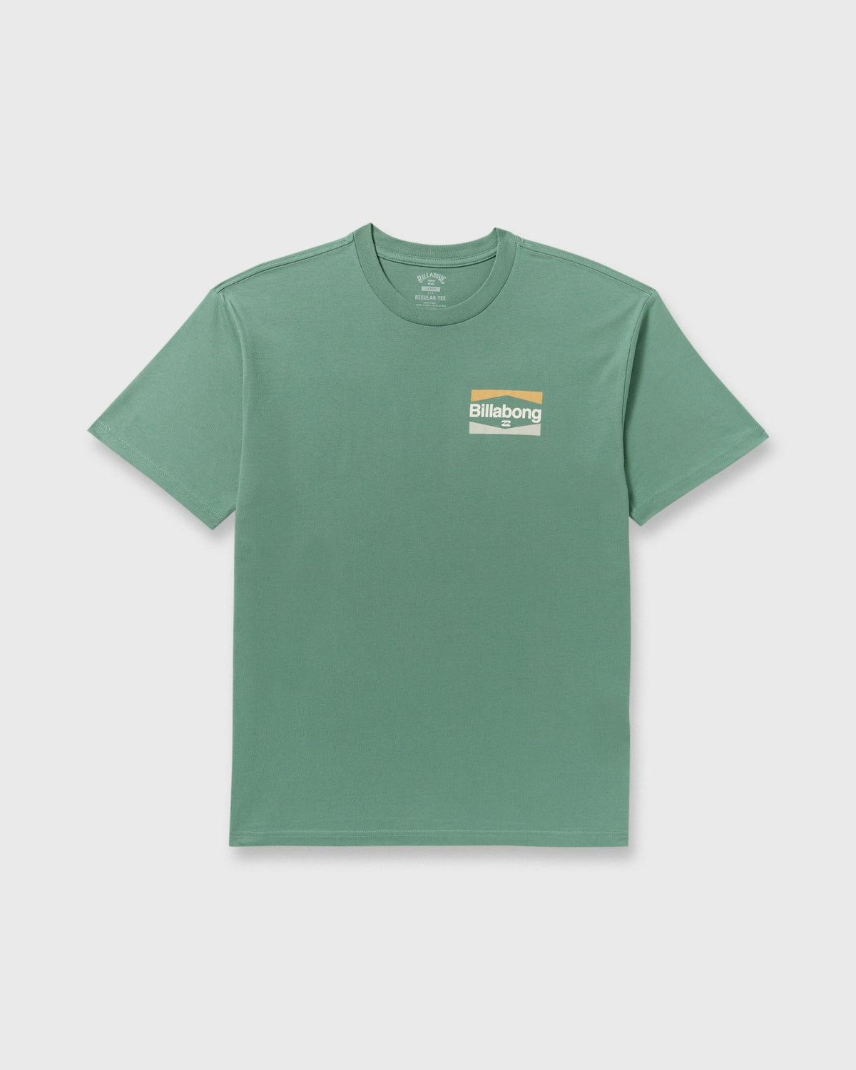 Billabong Walled Regular Short Sleeve T-Shirt - Sage Green