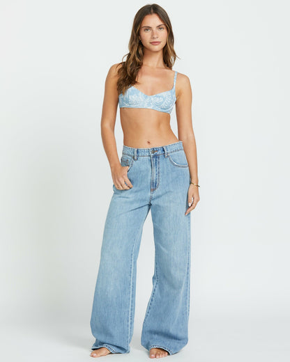 Billabong Washed By The Sun Denim Pants - Cali Blue