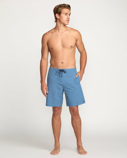 Billabong Wategos Lo Tide 19" Boardshorts - Carolina Blue