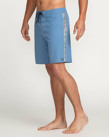 Billabong Wategos Lo Tide 19" Boardshorts - Carolina Blue